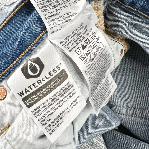 Levis Premium 501 Skinny Women Jeans 29 x 28 NWT - Picture 5 of 9